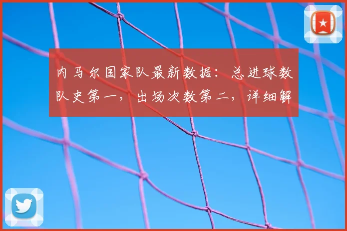 内马尔国家队最新数据:总进球数队史第一,出场次数第二,详细解读